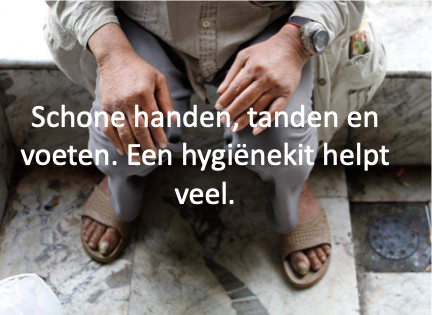 Sponsor een hygienekit?