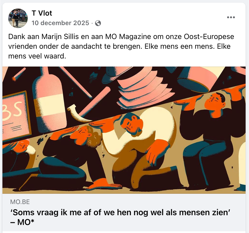 Elk mens evenveel waard